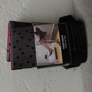 Polka Dot Thigh Highs